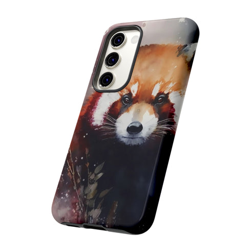 Red Panda in Watercolor - Impact Resistant Phone Case